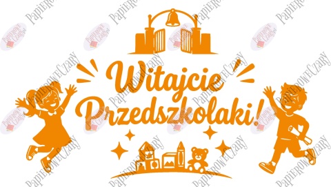 Zestaw 232 Witajcie Przedszkolaki Dekoracje z papieru