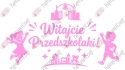 Zestaw 232 Witajcie Przedszkolaki Dekoracje z papieru