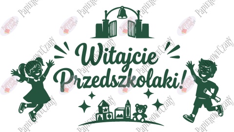 Zestaw 232 Witajcie Przedszkolaki Dekoracje z papieru