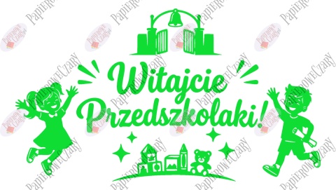 Zestaw 232 Witajcie Przedszkolaki Dekoracje z papieru