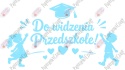 Zestaw 253 Do widzenia Przedszkole Dekoracje z papieru