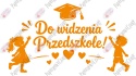 Zestaw 253 Do widzenia Przedszkole Dekoracje z papieru