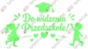 Zestaw 253 Do widzenia Przedszkole Dekoracje z papieru