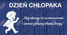 Zestaw 239 DZIEŃ CHŁOPAKA Dekoracje z papieru