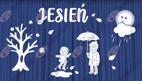 Zestaw 255 Jesień Dekoracje z papieru