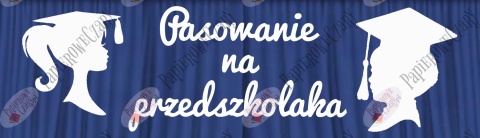 Zestaw 92 Pasowanie na przedszkolaka Ślubowanie Dekoracje z papieru