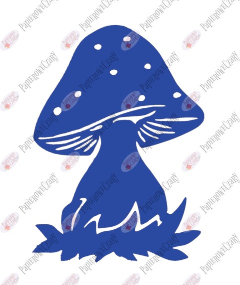 Grzyb 1 Dekoracje z papieru