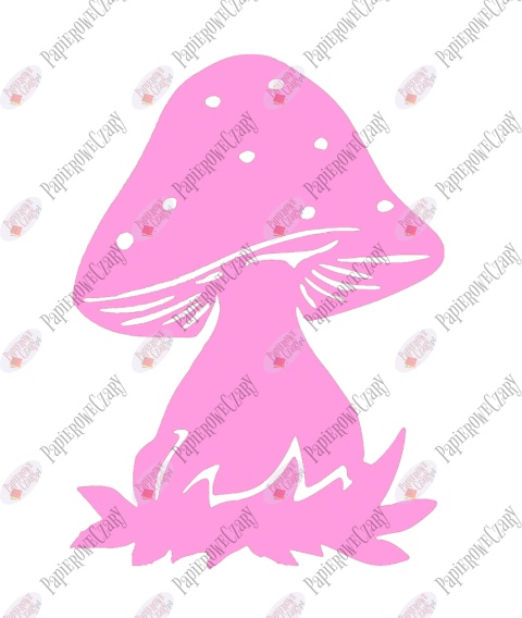 Grzyb 1 Dekoracje z papieru