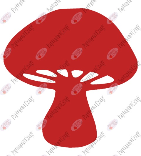 Grzyb 2 Dekoracje z papieru