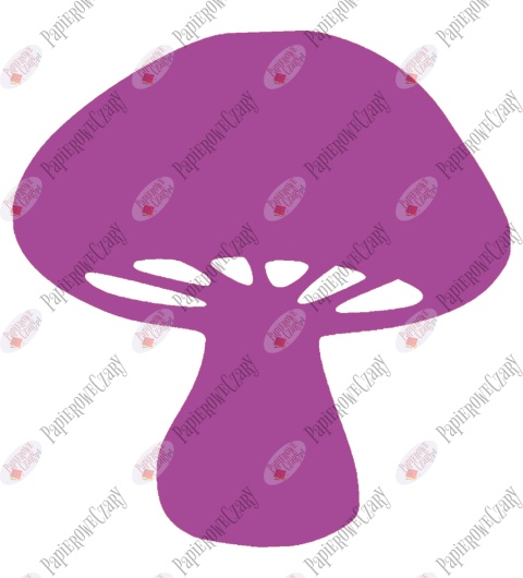 Grzyb 2 Dekoracje z papieru