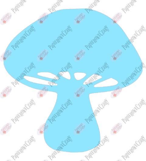 Grzyb 2 Dekoracje z papieru