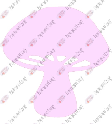 Grzyb 2 Dekoracje z papieru