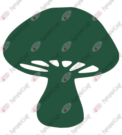 Grzyb 2 Dekoracje z papieru