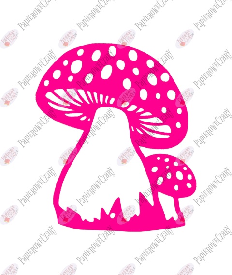 Grzyb 4 Dekoracje z papieru