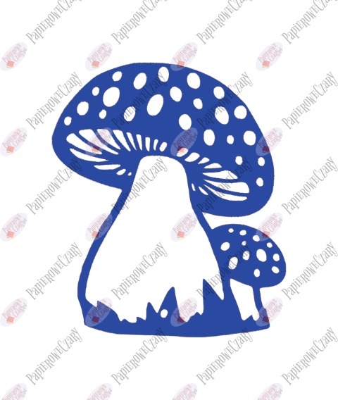 Grzyb 4 Dekoracje z papieru