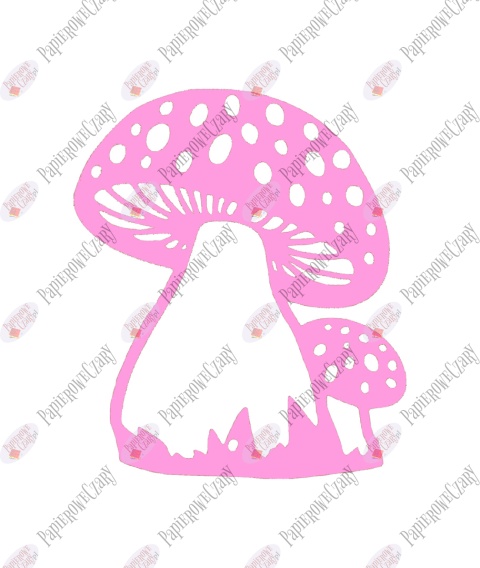 Grzyb 4 Dekoracje z papieru