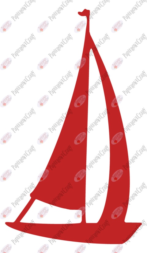 Żaglówka 2 Dekoracje z papieru
