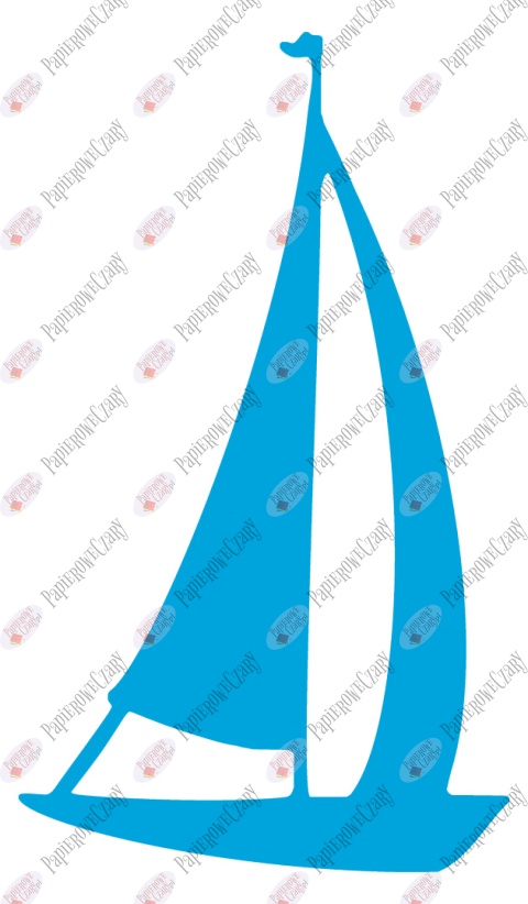 Żaglówka 2 Dekoracje z papieru