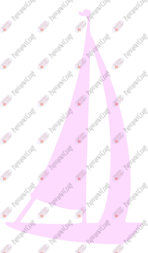 Żaglówka 2 Dekoracje z papieru