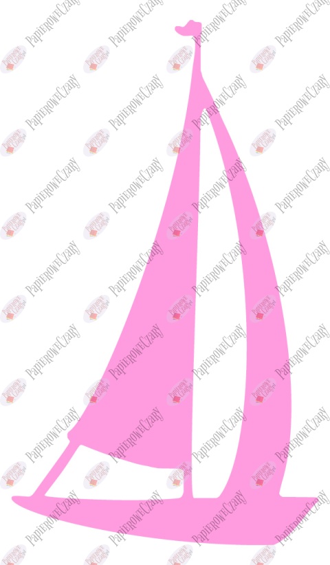 Żaglówka 2 Dekoracje z papieru