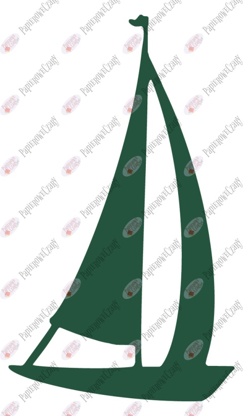 Żaglówka 2 Dekoracje z papieru