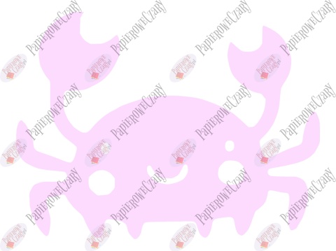 Krab 1 Dekoracje z papieru