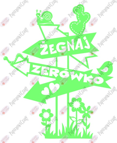 Żegnaj zerówko 1 Dekoracje z papieru