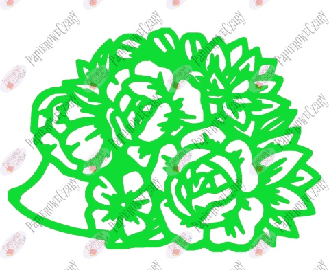 Jeż 1 Dekoracje z papieru