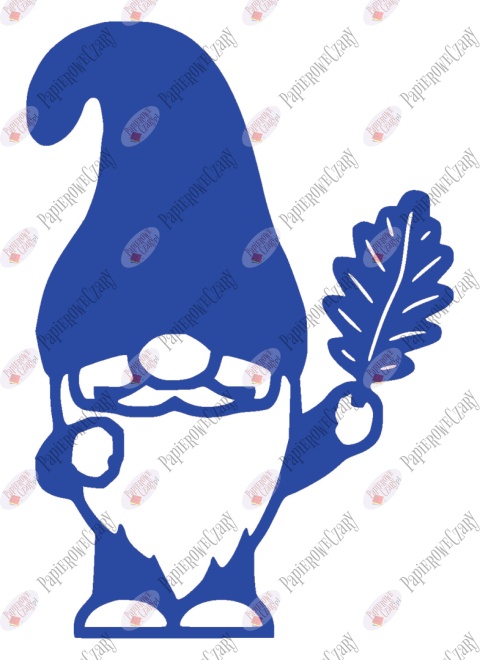 Krasnal 3 Dekoracje z papieru