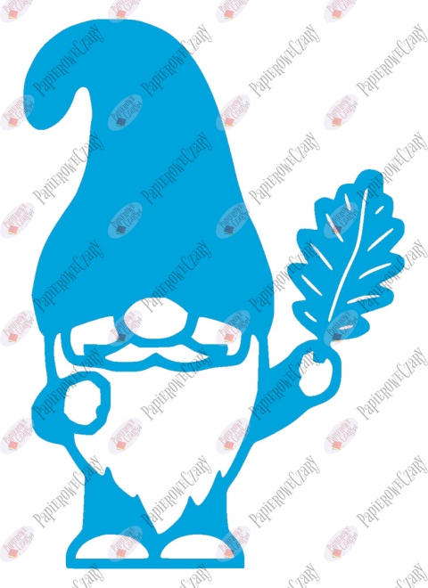 Krasnal 3 Dekoracje z papieru