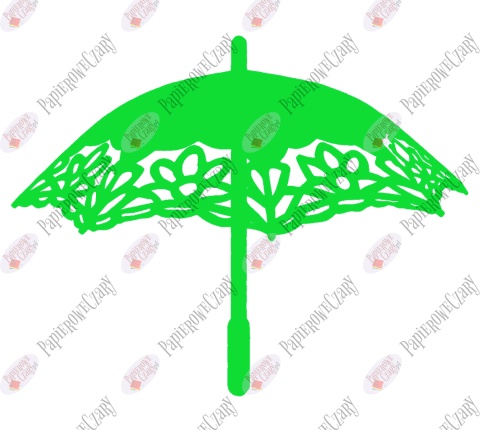 Parasol 1 Dekoracje z papieru