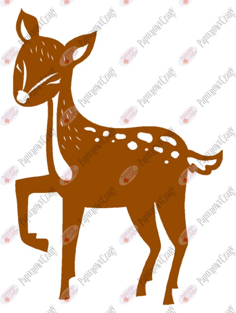 Sarna 1 Dekoracje z papieru