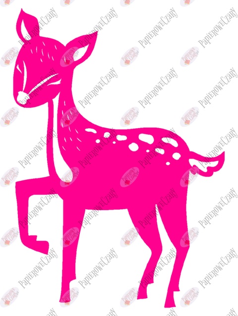 Sarna 1 Dekoracje z papieru