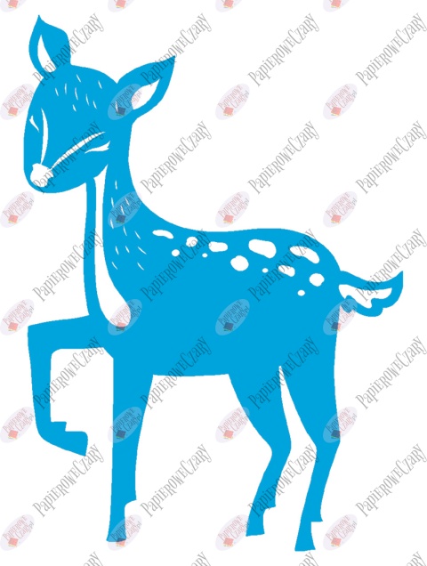 Sarna 1 Dekoracje z papieru