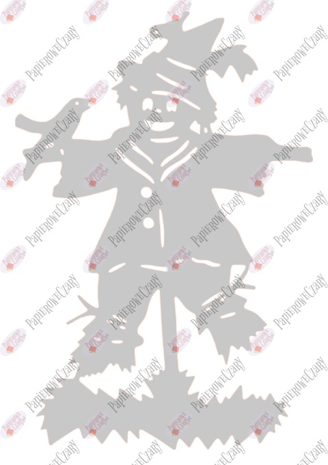 Strach na wróble 1 Dekoracje z papieru