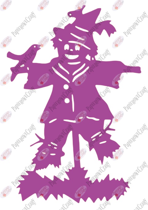 Strach na wróble 1 Dekoracje z papieru