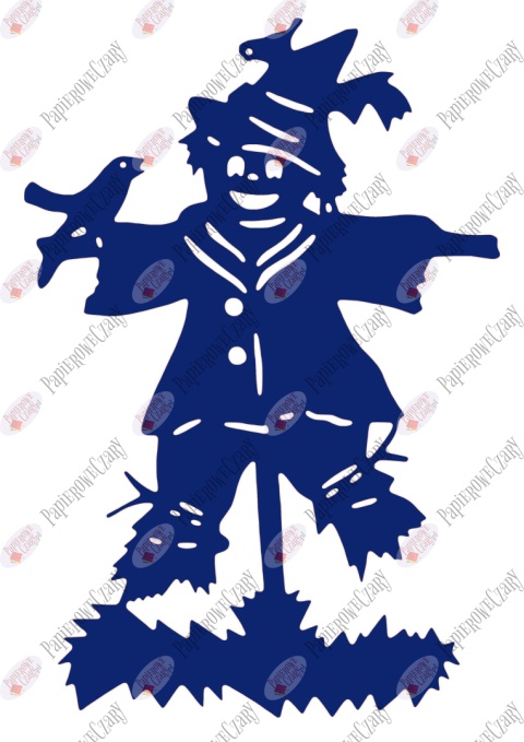 Strach na wróble 1 Dekoracje z papieru