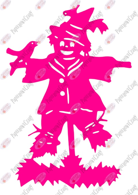 Strach na wróble 1 Dekoracje z papieru