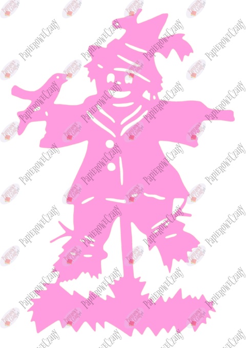 Strach na wróble 1 Dekoracje z papieru