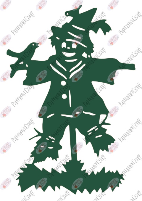 Strach na wróble 1 Dekoracje z papieru