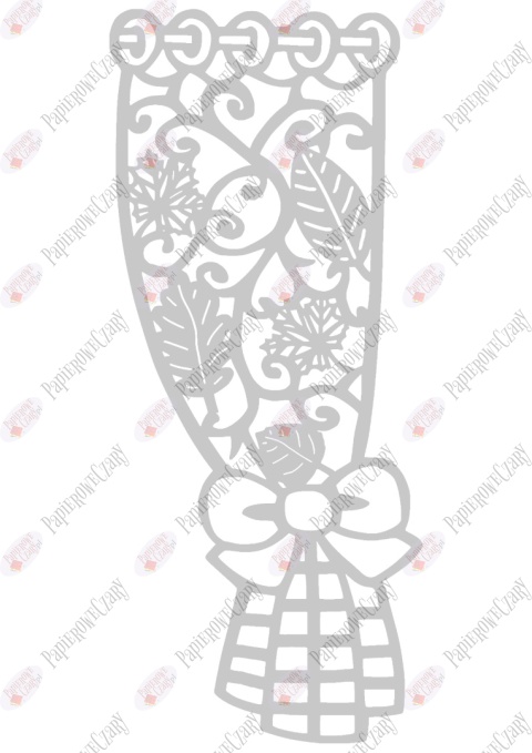 Zasłonka jesienna 1 Dekoracje z papieru