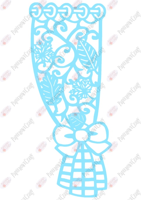 Zasłonka jesienna 1 Dekoracje z papieru