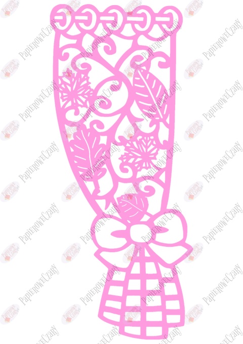 Zasłonka jesienna 1 Dekoracje z papieru