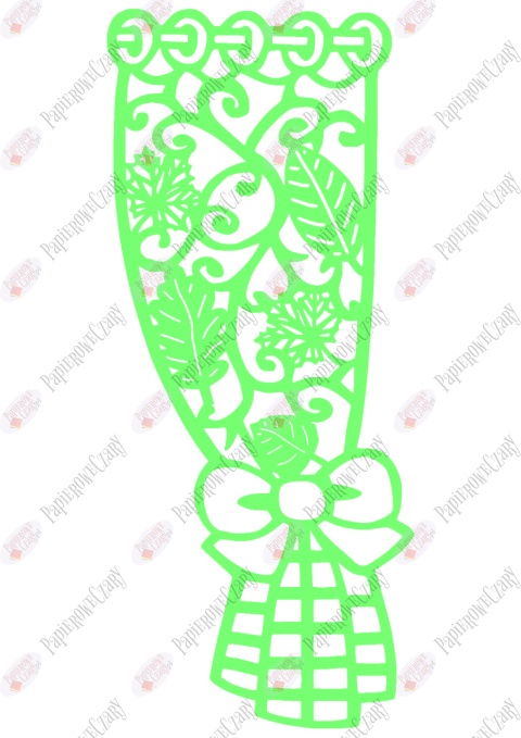 Zasłonka jesienna 1 Dekoracje z papieru