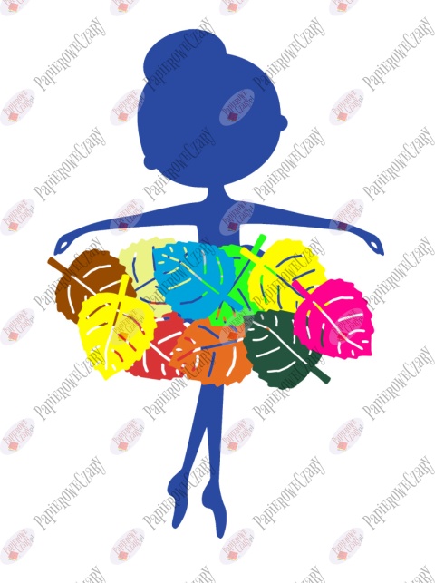 Zestaw 55 Dekoracje z papieru