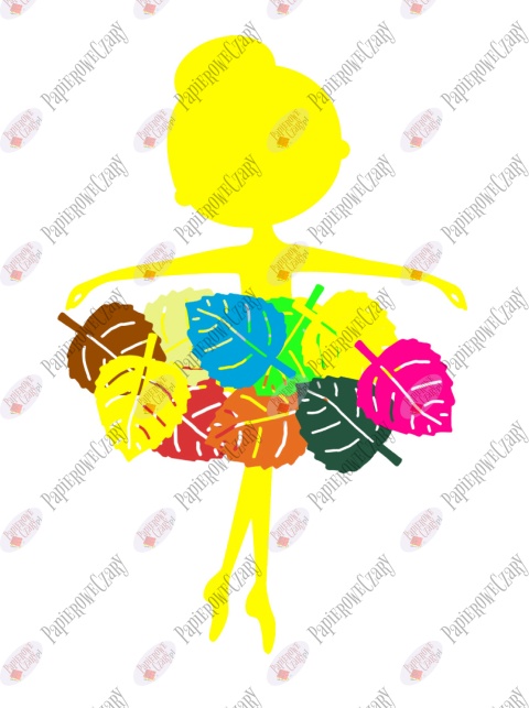 Zestaw 55 Dekoracje z papieru